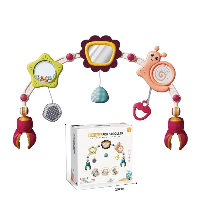Juguete Arco para Cochecito Musical con sonajero
