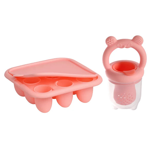 Set Molde para Helados Con Chupete Mordedor