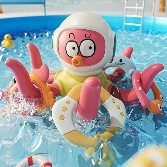 Juguete de Aros para ducha Diseño Pulpo