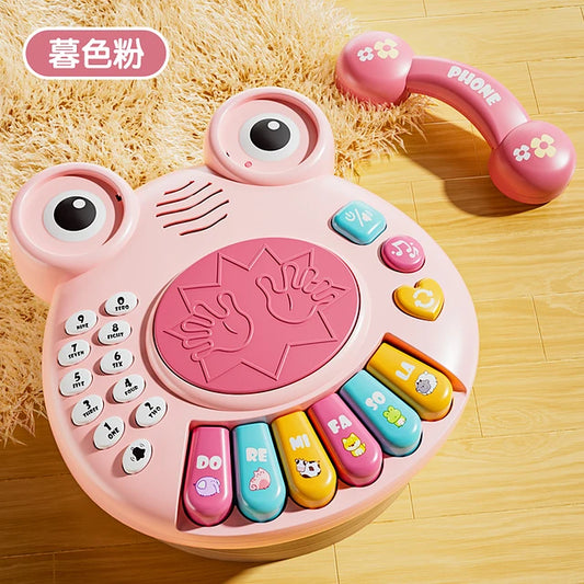 Juguete Didáctico Musical Con Luz Diseño Teléfono