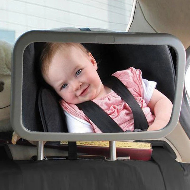 Espejo retrovisor ajustable para asiento trasero de automóvil