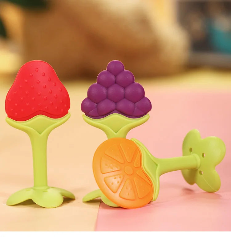Juguete Mordedor Diseño Frutas
