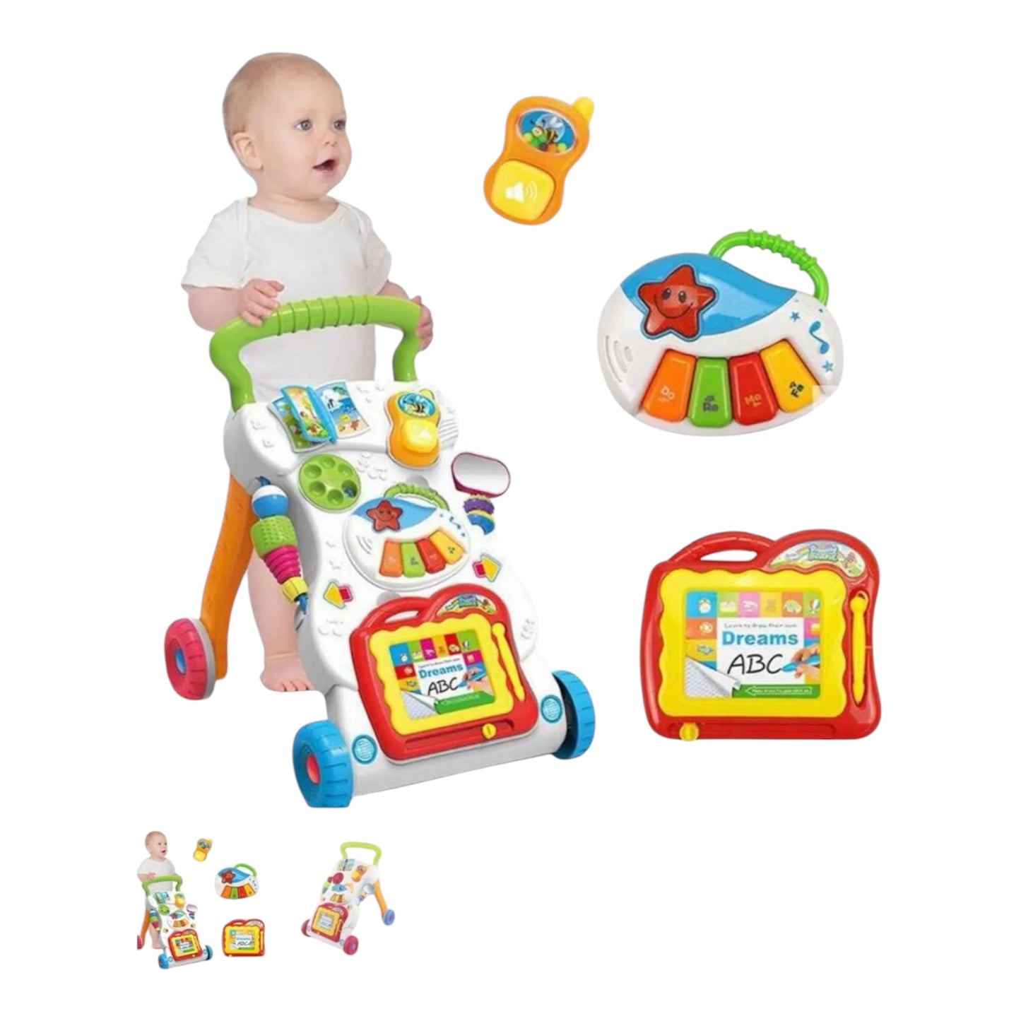 ANDADOR EDUCATIVO MUSICAL PRIMEROS PASOS