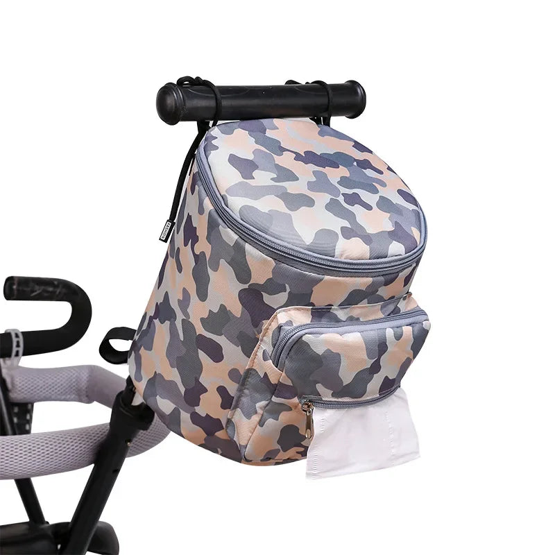 Stroller Organizer Bags Mummy Large Capacity Travel Hanging Bag Bottle Holder Pram Diaper Bags Baby Stroller Accessories Gifts