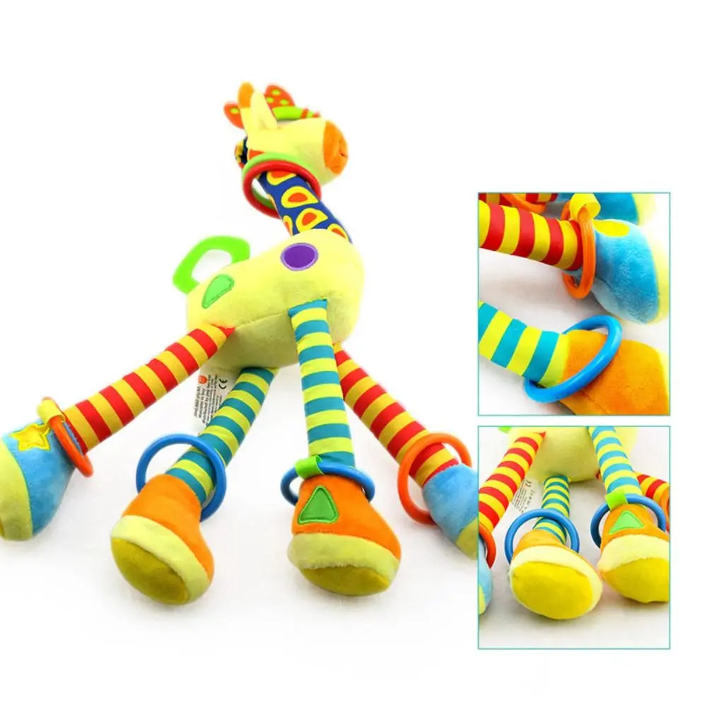 Peluche Colgante Sonajero de jirafa