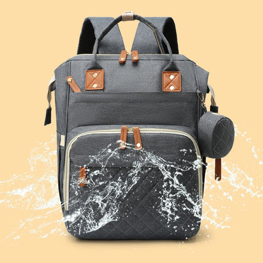 Bolsa de pañales Impermeable con porta USB de Gran capacidad