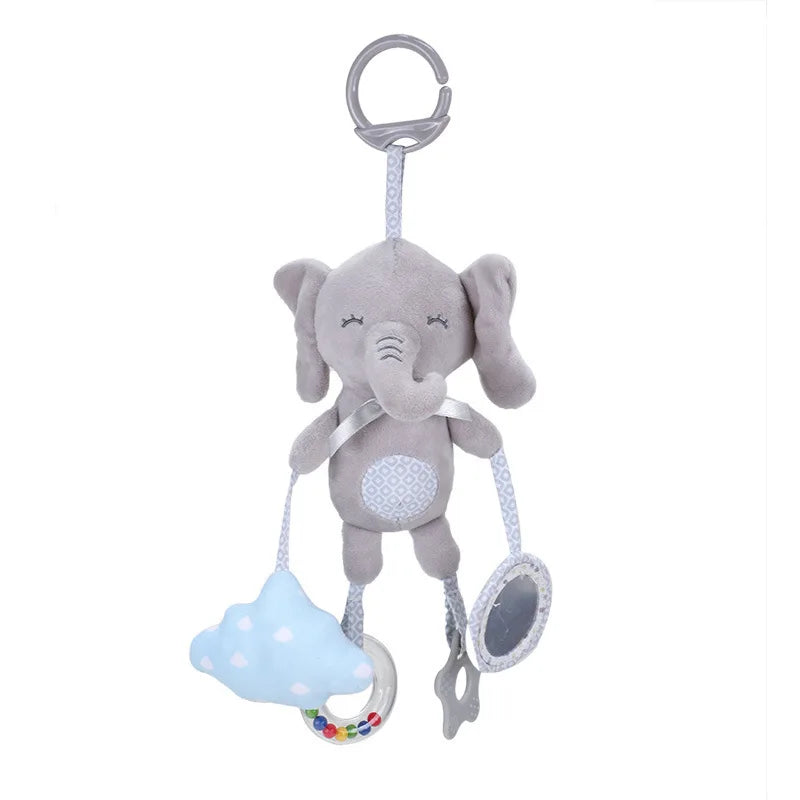 Colgante Sonajero de peluche con Mordedor para bebés