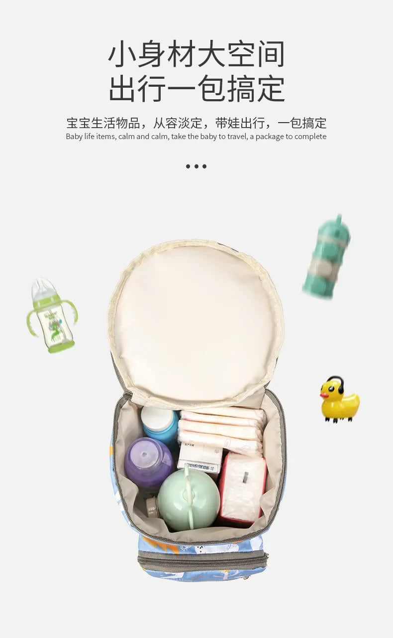 Stroller Organizer Bags Mummy Large Capacity Travel Hanging Bag Bottle Holder Pram Diaper Bags Baby Stroller Accessories Gifts