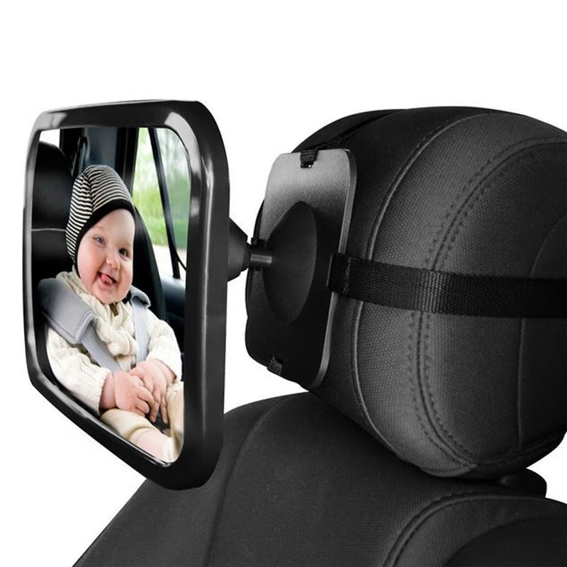 Espejo retrovisor ajustable para asiento trasero de automóvil
