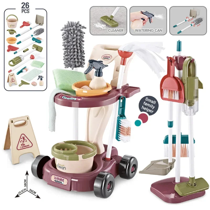 Set de Juegos de limpieza del hogar para niños