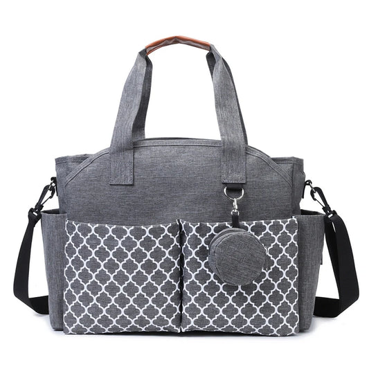 Bolsa multifuncional para cochecito de bebé organizadora para pañales para recién nacidos