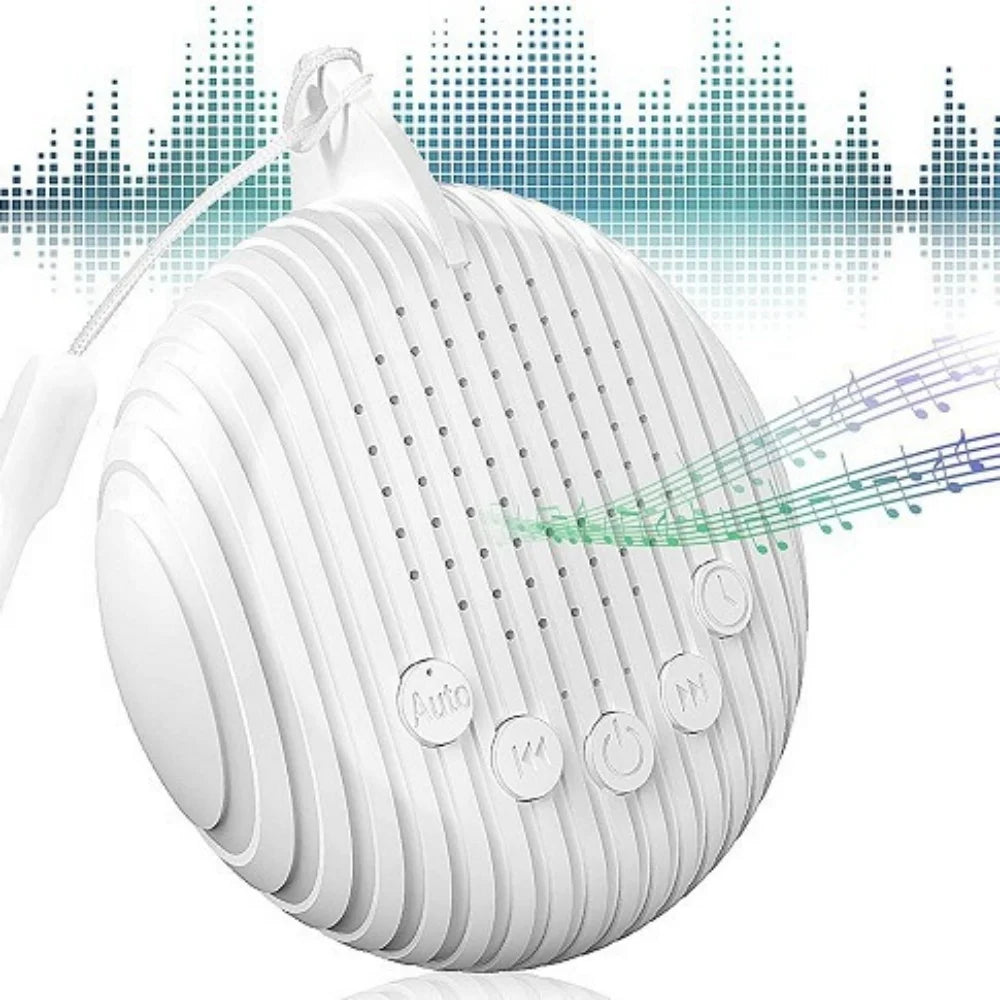 Máquina de ruido blanco portátil 10 sonidos relajantes Batería recargable incorporada USB