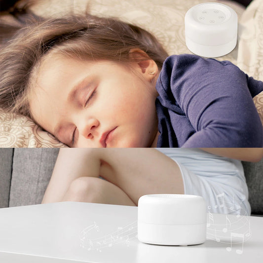 Máquina de ruido blanco con luz nocturna para bebé