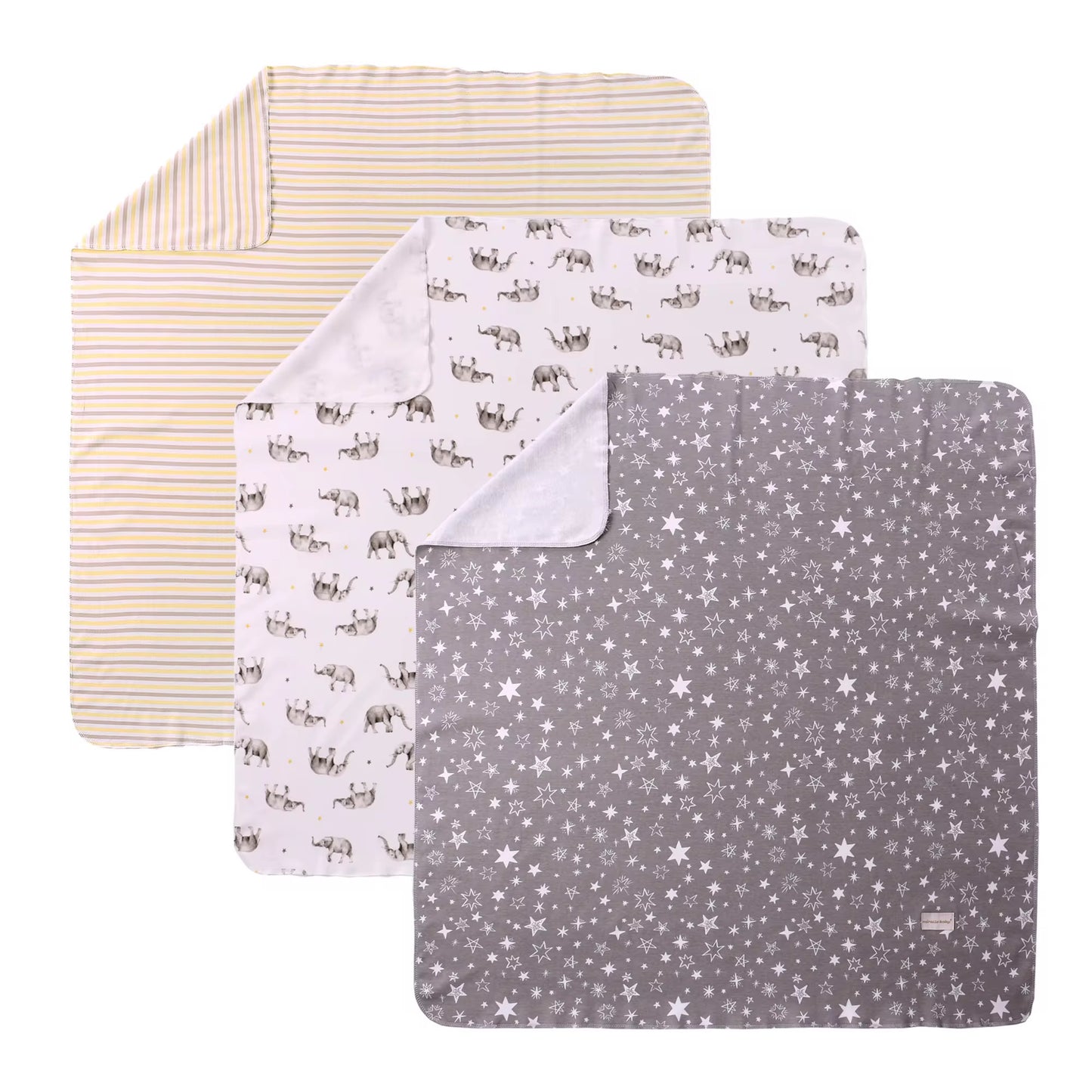 Pack de 3 Mantas Algodón