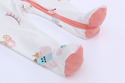 Pack 3 Enteritos Diseño Cremayera/Cubre Pies