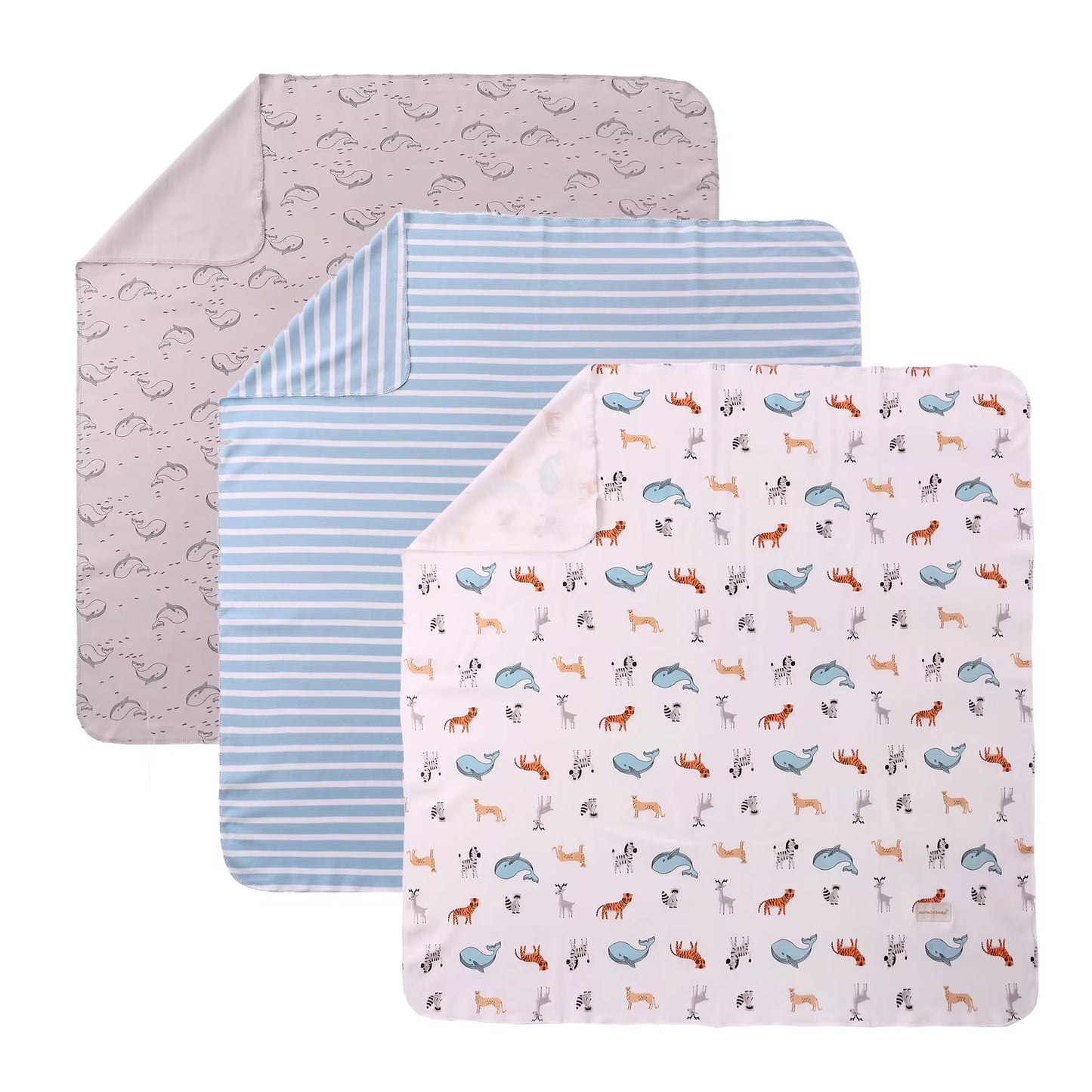 Pack de 3 Mantas Algodón