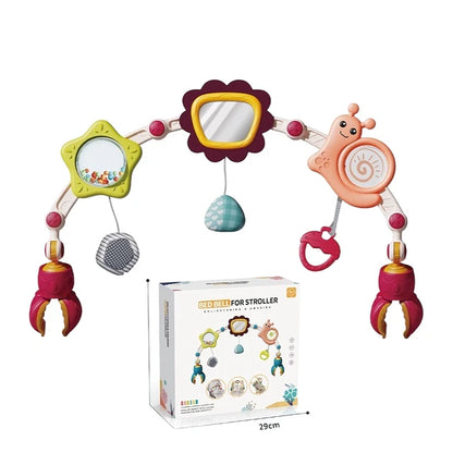 Juguete Arco para Cochecito Musical con sonajero