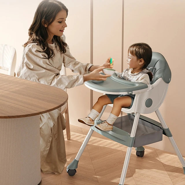 Silla de comedor plegable para bebés
