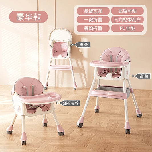 Silla de comedor plegable para bebés