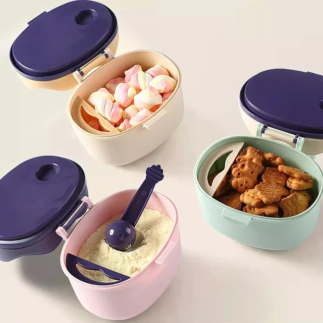 Almacenador de alimentos y formula