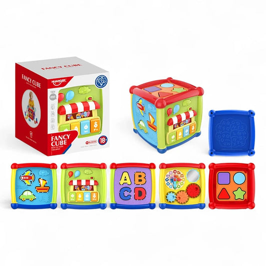 Juguete Cubo Estimulación Musical con luces