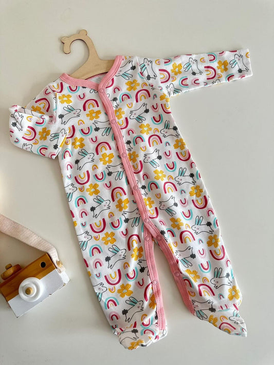 Enterito Clásico Arcoíris Rosa/Amarillo 🌈💕