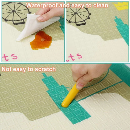 Alfombra Plegable de seguridad para gateo