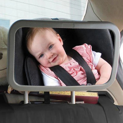 Espejo retrovisor ajustable para asiento trasero de automóvil