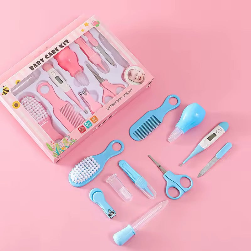 KIT DE CUIDADOS Y ASEO DE BEBÉS 10 PIEZAS