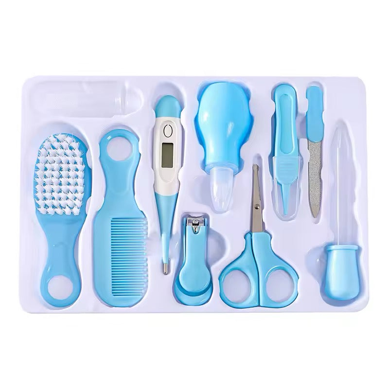 KIT DE CUIDADOS Y ASEO DE BEBÉS 10 PIEZAS