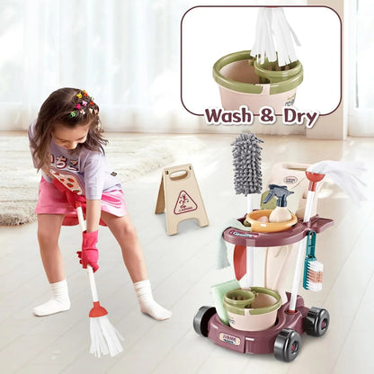 Set de Juegos de limpieza del hogar para niños