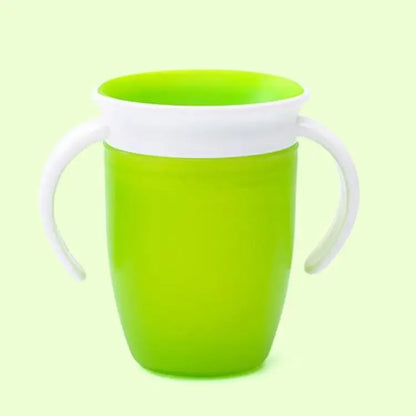 Vaso de aprendizaje para bebés con tapa antiderrame