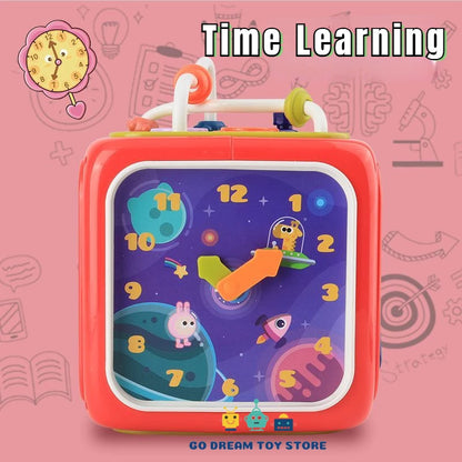 Cubo Musical Clasificador de formas para bebés 6 en 1