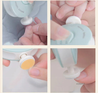 Recortador de uñas eléctrico redondo