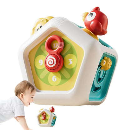 Cubo de actividades sensorial
