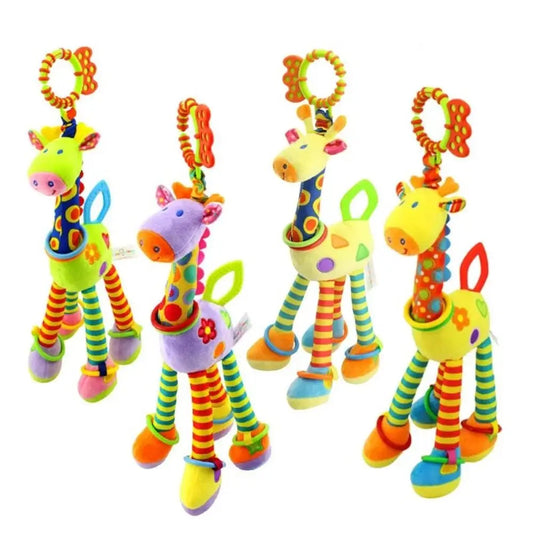 Peluche Colgante Sonajero de jirafa