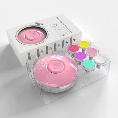 Recortador de uñas eléctrico redondo