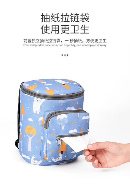 Stroller Organizer Bags Mummy Large Capacity Travel Hanging Bag Bottle Holder Pram Diaper Bags Baby Stroller Accessories Gifts