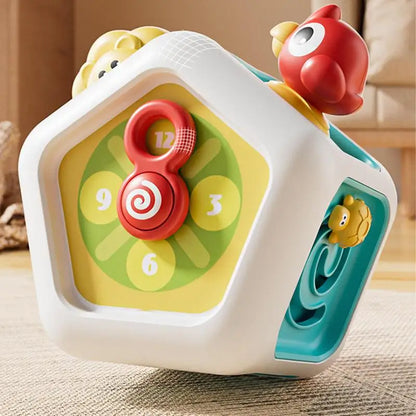 Cubo de actividades sensorial