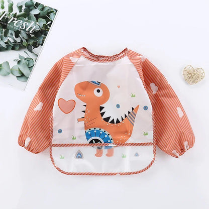 Babero Camiseta Manga Larga impermeable