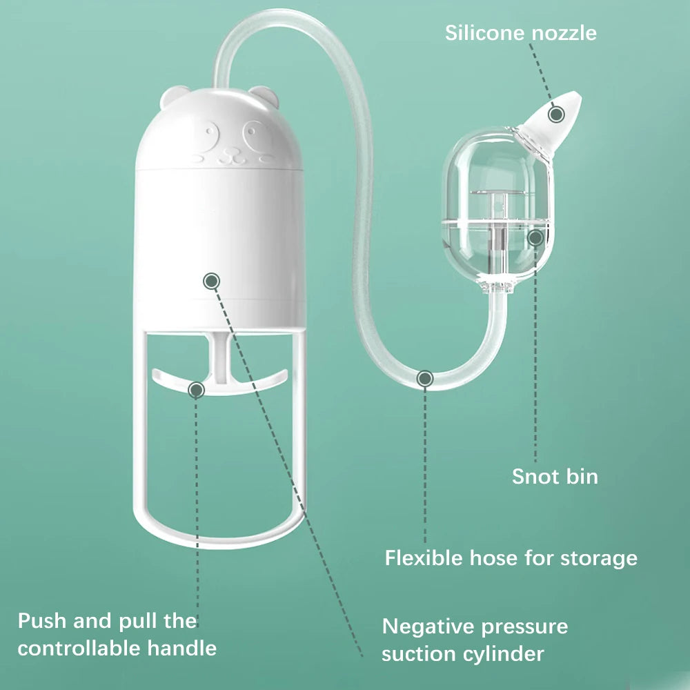 Aspirador nasal para bebés (bomba de mano)