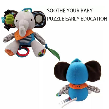 Juguete Sonajero colgante y masticable para el cochecito del bebe