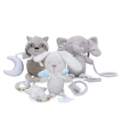 Colgante Sonajero de peluche con Mordedor para bebés