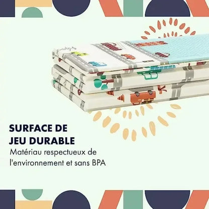 Alfombra Plegable de seguridad para gateo