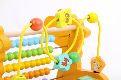 Juguete Educativo ábaco de Madera multifunción