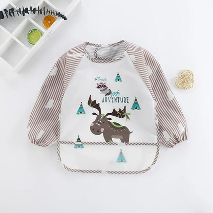 Babero Camiseta Manga Larga impermeable