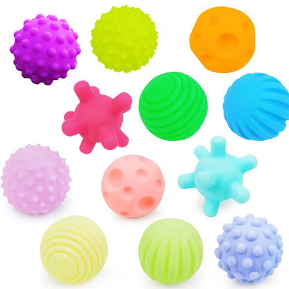 Juego de Pelotas texturizadas de 6 piezas