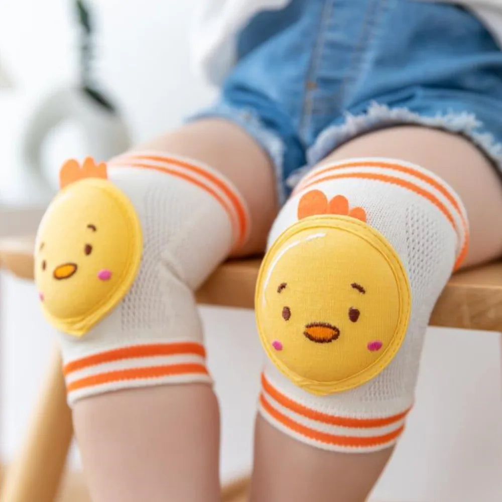 Par de rodilleras para bebés animalitos