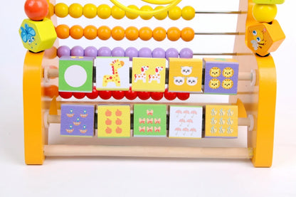 Juguete Educativo ábaco de Madera multifunción