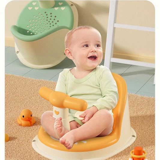 Asiento de ducha para niños, Soporte de ducha portátil para recién nacidos y niños